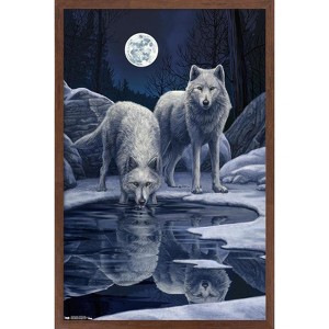 Trends International Lisa Parker - Warriors Of Winter Framed Wall Poster Prints - 1 of 4