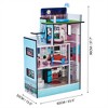 Olivia's Little World Barcelona 3-Story Wooden Dollhouse for 3.5" Dolls - 4 of 4