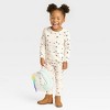 Grayson Mini Toddler Girls' Tie Waist Sweatshirt - White 4T - 3 of 3