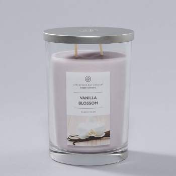 19oz 2 Wick Jar Candle Vanilla Blossom - Home Scents by Chesapeake Bay Candle