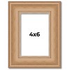 PosterPalooza | Photo Size Weathered Yellow Picture Frame - UV Acrylic, Foam Board Backing, Hanging Hardware - 2 of 4