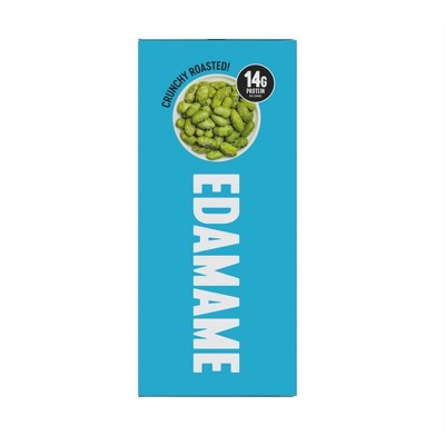The Only Bean Crunchy Roasted Edamame Snacks Individually Wrapped Protein Packs Sea Salt - 8.4oz/8pk