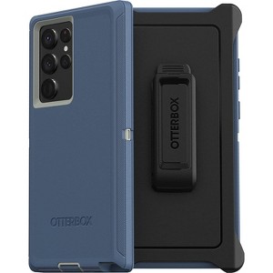 OtterBox Defender Series case for Galaxy S22 Ultra - Fort Blue (Blue) - 1 of 3