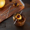Viski Silver Cocktail Picks, Set of 6 Stainless Steel Drink Picks, Barware Accessories, 4.25″ - 2 of 4