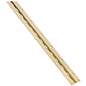 National Hardware 48 in. L Brass Continuous Hinge 1 pk - 1 of 1