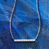 Pure Collection by Ross-Simons 0.25 ct. t.w. Diamond Bar Necklace in Sterling Silver Size 16 - 4 of 4