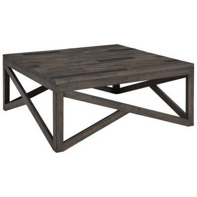 Haroflyn Square Cocktail Table Gray - Signature Design by Ashley