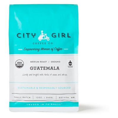 City Girl Coffee Organic Guatemala Caf&eacute; Femenino Medium Roast Ground Coffee - 12oz