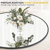 Modern Round Wall Mirror 18 Inch, Metal Frame Dressing Mirror, Minimalist Wrap Design Decorative Mirror for Bathroom, Vanity, Living Room - 4 of 4