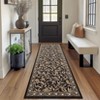 Modern Washable Area Rugs for Living Room Non Slip Stain Resistant Ultra Soft Floral Rug Carpet Floor Mat for Bedroom Dining Room Office - 2 of 4