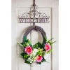 Evergreen Rustic Welcome Wreath Holder - image 2 of 2