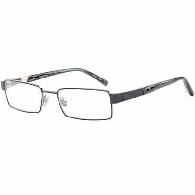 Jones New York J322 Designer Metal Eye Glasses Frame in Navy Blue/Demo Lens 140mm Frame/55mm Lens Width