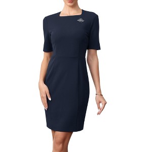 navy mini dress casual Trendy Button Front | Trendy Women's Dress cute style youll love Casual Outing Mini Dress in