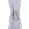 Unique Bargains Magnetic Buckle Medium Faux Pearl Curtain Strap Polyester Rare Earth Magnet 2 Pcs - 4 of 4
