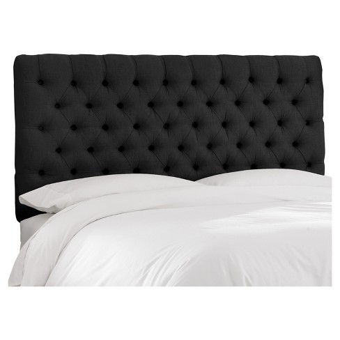 black tufted headboard - Interior Design Singapore Home Renovation