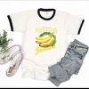 Simply Sage Market Farm Fresh Banana Watercolor Ringer Tee - 3 of 4