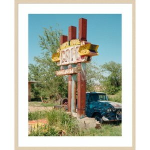 Amanti Art Route 66 III by Bethany Young Wood Framed Wall Art Print - 1 of 4