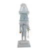 Kurt Adler 20-Inch Hollywood Nutcrackers Battery-Operated Light Up Animated Musical White Soldier Water Globe Hat Nutcracker - 3 of 4