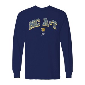 NCAA North Carolina A&T Aggies Navy Long Sleeve T-Shirt - 1 of 1