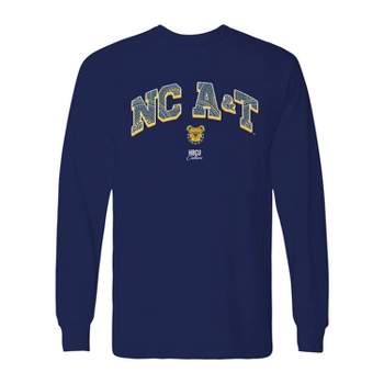 NCAA North Carolina A&T Aggies Navy Long Sleeve T-Shirt