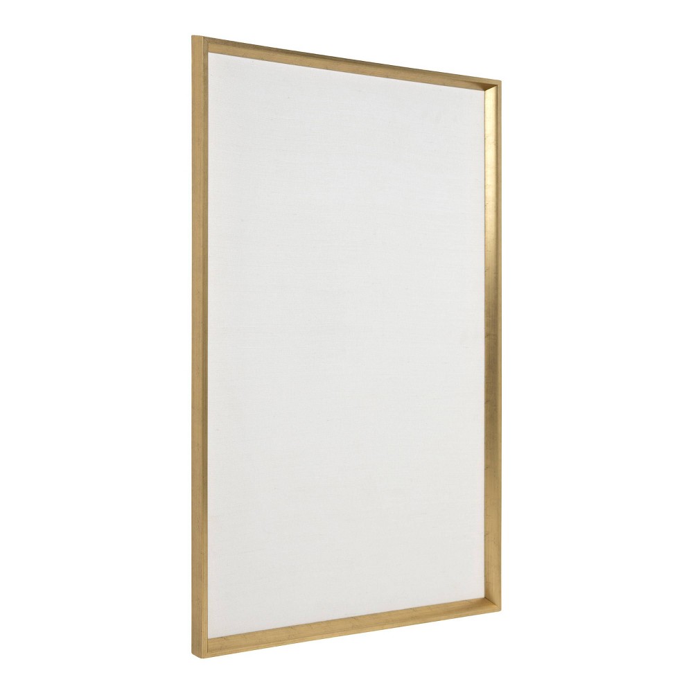 21.5" x 27.5" Calder Pinboard Natural Brown - Kate & Laurel All Things Decor: Wall Mount, Linen Fabric, Memo Board