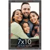 PosterPalooza | 7x10 Thin Bamboo Picture Frame, UV Acrylic, 2 Finishes - Gold and Brown - 2 of 4