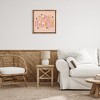 Stupell Industries Happy Halloween with Candy Floating Frame Canvas Art, Brown, 25" x 25" - 3 of 4
