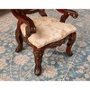 CAVINAS 23" Chateau De Ville Dining Chairs,Set of 2,Luxury Traditional Chairs with/without Armrest,Formal Dining Room Chairs,Vintage,Oval Backrest - 4 of 4