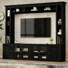 Bella Depot 92'' 4-Piece Modern Entertainment Center Wall Unit with Bookshelves for TVs Up to 80" - 2 of 4