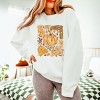 Simply Sage Market Fall Pumpkin Collage Glitter Lightweight Garment Dyed Sweatshirt - 3 of 4