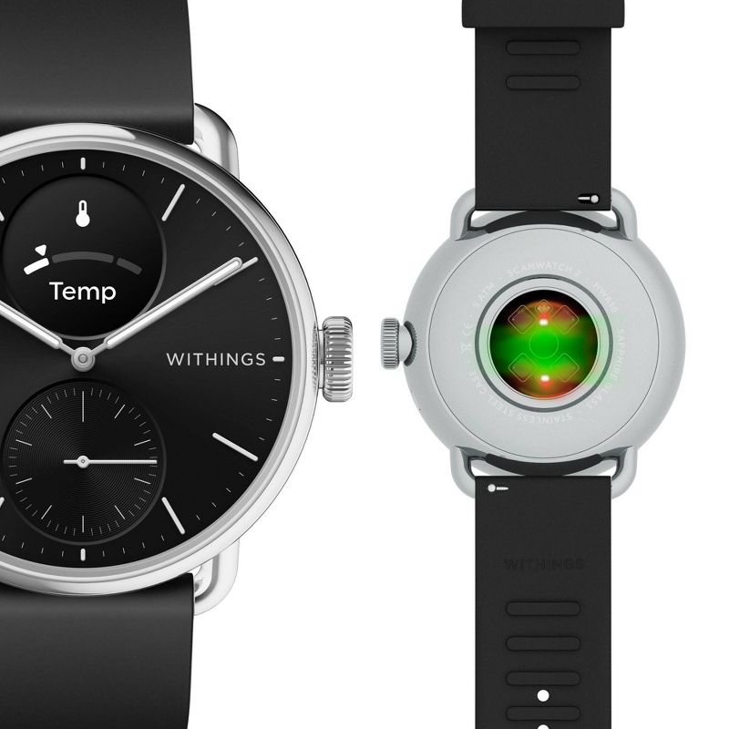 Withings ScanWatch 2 - 38mm Black, 4 of 9