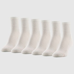 Goldtoe Signature Collection Women's 6pk Modern Essentials Cotton Quarter Socks - 4-10 - 1 of 3