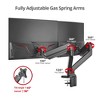 SIIG Dual 17-35" Monitor Heavy-Duty Premium Aluminum Desk Mount CEMT3011S1 - 2 of 4