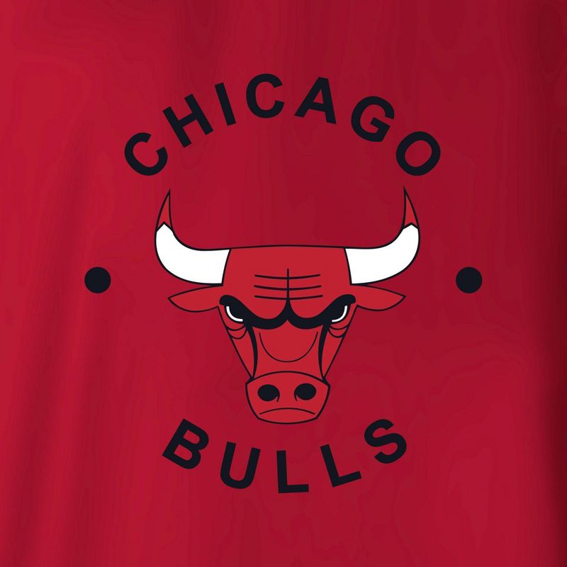 NBA Chicago Bulls Women&#39;s Dolman Short Sleeve T-Shirt, 4 of 5