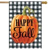 Briarwood Lane House Flag 40x28 For Outdoor Happy Fall Pumpkin Burlap For Fall House Flag - 2 of 4