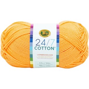 Lion Brand 24/7 Cotton Yarn - 1 of 2