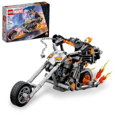 Lego Marvel Ghost Rider Mech & Bike Motorbike Toy 76245 : Target