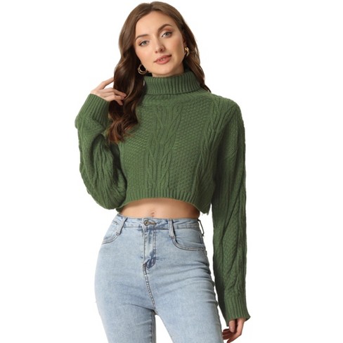 Target on sale cropped sweater