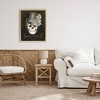 Stupell Industries Trick Or Treat Skeleton Skull Floating Frame Canvas Art - 3 of 4