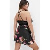 Women's Plus Size Arcadia Chemise - black | CITY CHIC - 2 of 4