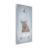 Stupell Industries Charming Longhorn Cattle Cow Bathtub Flower Petals, 15" x 10" - 3 of 4
