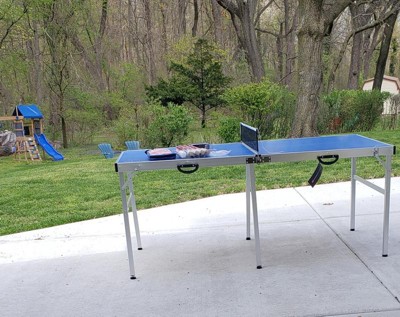 thumbnail image 2 of 8ft Mid-Size Professional Outdoor Table Tennis Tables- All Weather 2 of 9
