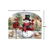 Briarwood Lane Winter Art Sign 8.25x10.25 Snowman and Friends For Winter Art Sign - 2 of 4