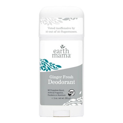 Earth Mama Organics Ginger Fresh Deodorant - 3oz