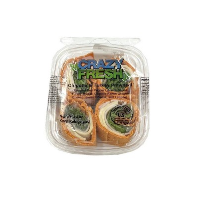 Crazy Fresh Chipotle Chicken Pinwheel - 3.4oz