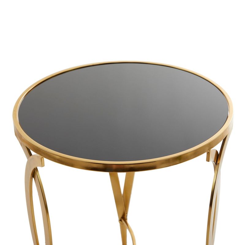 Contemporary Metal Table Black - Olivia &#38; May, 4 of 8