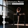 SEVOBAL Home Gyms Black Solid Wood Ballet Barre With Adjustable Range Of 31.5-39.5 Inches For Dance Practice, Black, 41.3"*34.6"*39.5" - 4 of 4