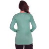 Just Love Womens Underscrub Silky Long Sleeve T-Shirt Plain Undershirt Tee - 3 of 3