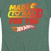Women's - Hot Wheels - Valentine's Made to Race Short Sleeve Graphic T-Shirt - 2 of 4