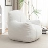 LIVAREEmlen Bean Bag Sofa with Tufted Soft Stuffed Filling, Fluffy and Lazy Sofa with Memory Foam for Dorm, Apartment, Living Room - 3 of 4